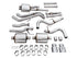 AWE 16-22 Toyota Tacoma 0FG Catback Exhaust w/ BashGuard - Dual Chrome Silver Tips - AWE3015-32826