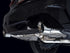 AWE 19-23 BMW 330i / 21-23 BMW 430i Base G2X Track Edition Axle Back Exhaust - Chrome Silver - AWE3020-32429
