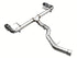 AWE 19-23 BMW 330i / 21-23 BMW 430i Base G2X Track Edition Axle Back Exhaust - Chrome Silver - AWE3020-32429