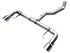 AWE 19-23 BMW 330i / 21-23 BMW 430i Base G2X Track Edition Axle Back Exhaust - Chrome Silver - AWE3020-32429