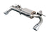 AWE 2012-2016 BMW F3X 335i/435i Touring Axle-Back w/ 90mm Chrome Silver Tips - AWE3010-32024
