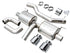 AWE 2019-2023 BMW 330i/21-23 BMW 430i G2X Touring AxleBack w/ Chrome Tips - AWE3015-32429