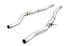 AWE 2020-2023 Toyota Supra A90 Resonated Touring Edition Exhaust - 5in Chrome Silver Tips - AWE3015-32118