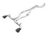 AWE 2020-2023 Toyota Supra A90 Resonated Track Edition Exhaust - 5in Diamond Black Tips - AWE3015-33130