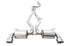AWE 2020-2023 Toyota Supra Non-Resonated Touring Catback w/ 5" Chrome Silver Tips - AWE3020-32058