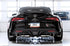 AWE 2020-2023 Toyota Supra Non-Resonated Touring Catback w/ 5" Chrome Silver Tips - AWE3020-32058