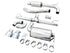 AWE 2022 VW GTI MK8 Touring Edition Exhaust - Chrome Silver Tips - AWE3015-32658