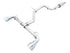 AWE 2022 VW GTI MK8 Track Edition Exhaust - Chrome Silver Tips - AWE3020-32658