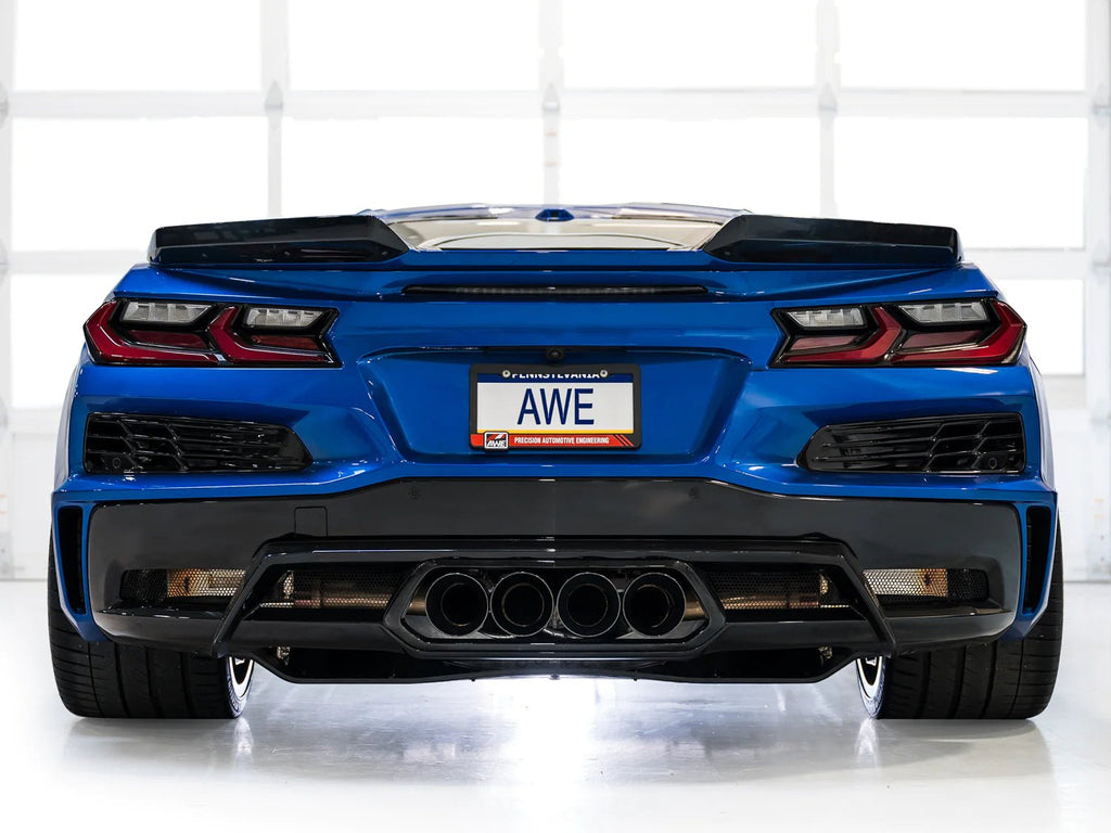 AWE 2023-2024 C8 Corvette Z06 SwitchPath Catback Exhaust w/ Diamond Black Tips - AWE3025-43906