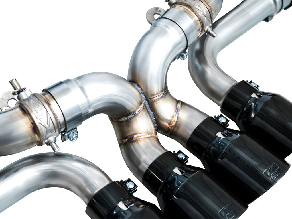 AWE 2023-2024 C8 Corvette Z06 SwitchPath Catback Exhaust w/ Diamond Black Tips - AWE3025-43906