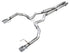 AWE 2024 Ford Mustang GT Coupe Track Catback Exhaust w/ Dual Chrome Silver Tips - AWE3020-32650
