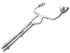 AWE 2024 Ford Mustang GT Coupe Track Catback Exhaust w/ Quad Chrome Silver Tips - AWE3020-42650