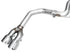 AWE 2024 Ford Mustang GT Coupe Track Catback Exhaust w/ Quad Chrome Silver Tips - AWE3020-42650