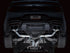 AWE 2024 Ford Mustang GT Coupe Track Catback Exhaust w/ Quad Chrome Silver Tips - AWE3020-42650