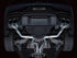 AWE 2024 Ford Mustang GT Coupe Track Catback Exhaust w/ Quad Chrome Silver Tips - AWE3020-42650