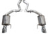 AWE 2024 Ford Mustang GT Fastback Touring Catback w/ Dual Chrome Silver Tips - AWE3015-32650