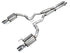 AWE 2024 Ford Mustang GT Fastback Touring Catback w/ Dual Chrome Silver Tips - AWE3015-32650