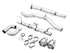 AWE Subaru BRZ/ Toyota GR86/ Toyota 86 Track Edition Cat-Back Exhaust- Chrome Silver Tips - AWE3020-32279