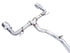 AWE Subaru BRZ/ Toyota GR86/ Toyota 86 Track Edition Cat-Back Exhaust- Chrome Silver Tips - AWE3020-32279
