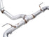 AWE Subaru BRZ/ Toyota GR86/ Toyota 86 Track Edition Cat-Back Exhaust- Chrome Silver Tips - AWE3020-32279