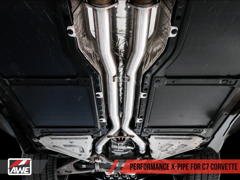 AWE Tuning 14-19 Chevy Corvette C7 Z06/ZR1 (w/o AFM) Touring Edition Axle-Back Exhaust w/Chrome Tips - AWE3015-42133