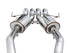 AWE Tuning 14-19 Chevy Corvette C7 Z06/ZR1 (w/o AFM) Touring Edition Axle-Back Exhaust w/Chrome Tips - AWE3015-42133