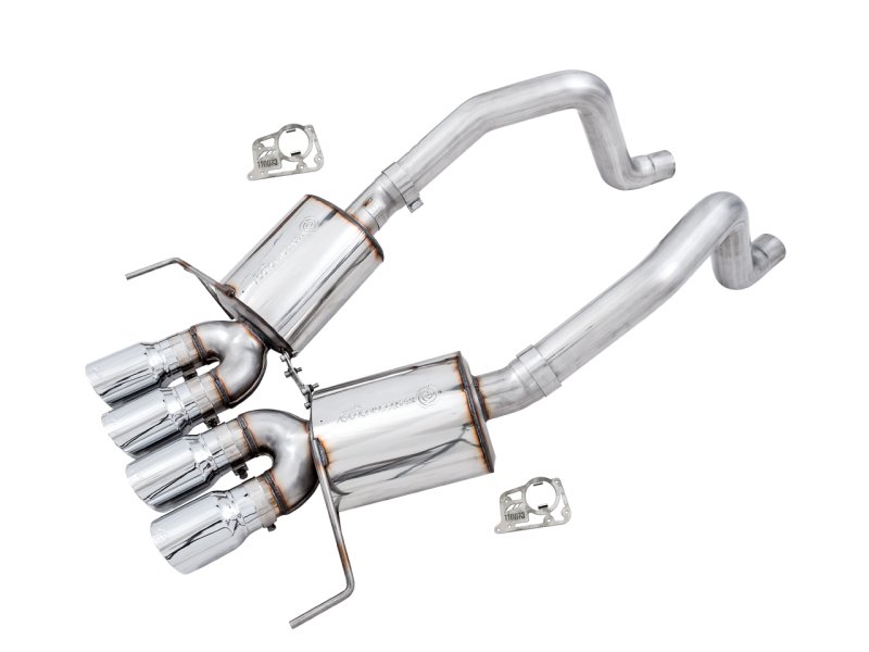 AWE Tuning 14-19 Chevy Corvette C7 Z06/ZR1 (w/o AFM) Touring Edition Axle-Back Exhaust w/Chrome Tips - AWE3015-42133