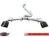 AWE Tuning 17-19 Audi RS3 8V Track Edition Exhaust - Diamond Black Tips RS-Style Tips - AWE3020-33064
