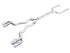 AWE Tuning 18-19 BMW M5 (F90) 4.4T AWD Cat-back Exhaust - Track Edition (Chrome Silver Tips) - AWE3020-42070