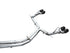 AWE Tuning 19-23 Audi C8 S6/S7 2.9T V6 AWD Track Edition Exhaust - Diamond Black Tips - AWE3020-43109