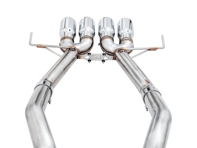 AWE Tuning 2014-2019 C7 Corvette Z06/ZR1 (w/o AFM) Track Axle-Back w/ Chrome Tips - AWE3020-42073