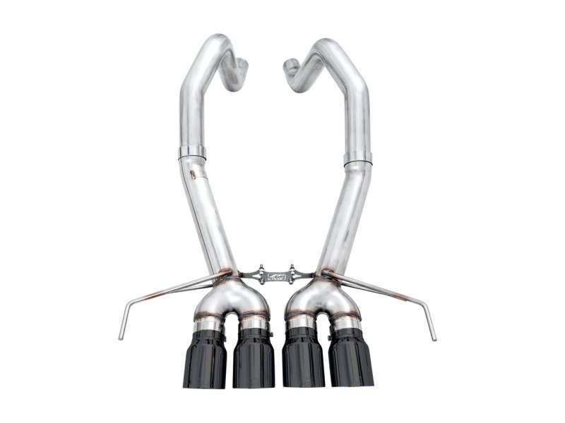 AWE Tuning 2014-2019 Corvette C7 Track Edition Axle-Back Exhaust w/ Black Tips - AWE3020-43081