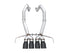 AWE Tuning 2014-2019 Corvette C7 Track Edition Axle-Back Exhaust w/ Black Tips - AWE3020-43081
