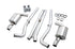 AWE Tuning 2015+ Dodge Charger 6.4L/6.2L SC Non-Resonated Touring Edition Exhaust - Silver Tips - AWE3020-32056
