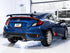 AWE Tuning 2016+ Honda Civic Si Touring Edition Exhaust w/Front Pipe & Triple Diamond Black Tips - AWE3015-53014