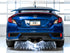 AWE Tuning 2017-2021 Honda Civic SI 1.5L / Type R 2.0L Turbo Triple-to-Dual Tip Conversion Kit - AWE3810-31016