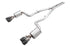 AWE Tuning 2017+ Challenger 5.7 Touring Edition Exhaust - Non-Resonated - Diamond Black Quad Tips - AWE3020-43084