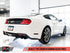 AWE Tuning 2018+ Ford Mustang GT (S550) Cat-back Exhaust - Track Edition (Quad Diamond Black Tips) - AWE3020-43072