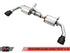 AWE Tuning 2018+ Jeep Wrangler JL/JLU Tread Edition Axle-Back Dual Exhaust - Diamond Black Tips - AWE3015-33001