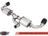 AWE Tuning 2018+ Jeep Wrangler JL/JLU Tread Edition Axle-Back Dual Exhaust - Diamond Black Tips - AWE3015-33001