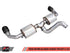 AWE Tuning 2018+ Jeep Wrangler JL/JLU Tread Edition Axle-Back Dual Exhaust - Diamond Black Tips - AWE3015-33001