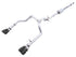 AWE Tuning 2019-2023 GM 1500 5.3L 0FG Catback Split Rear Exit (w/ Bumper Cutouts) - Quad Diamond Black Tips - AWE3015-43202