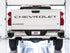 AWE Tuning 2019-2023 GM 1500 5.3L 0FG Catback Split Rear Exit (w/ Bumper Cutouts) - Quad Diamond Black Tips - AWE3015-43202