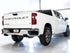 AWE Tuning 2019-2023 GM 1500 5.3L 0FG Catback Split Rear Exit (w/ Bumper Cutouts) - Quad Diamond Black Tips - AWE3015-43202