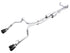 AWE Tuning 2019-2023 Sierra/Silverado 1500 6.2L 0FG Catback Split Rear Exit (w/ Bumper Cutouts) - Quad Diamond Tips -