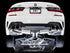 AWE Tuning 2019+ BMW M340i (G20) Non-Resonated Touring Edition Exhaust - Quad Chrome Silver Tips - AWE3015-42148
