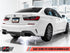 AWE Tuning 2019+ BMW M340i (G20) OE-Config-To-Quad Tip Conversion Kit - Diamond Black Tip - AWE3810-43020