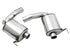 AWE Tuning 2020-2023 BMW M340i/M440i Non-Resonated Touring Edition Exhaust - Quad Diamond Black Tips - AWE3015-43156