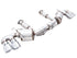 AWE Tuning 2020-2023 Chevrolet Corvette (C8) Touring Edition Exhaust - Quad Chrome Silver Tips - AWE3015-42151