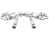 AWE Tuning 2020-2023 Chevrolet Corvette (C8) Touring Edition Exhaust - Quad Chrome Silver Tips - AWE3015-42151
